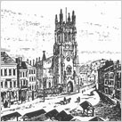 Market Place in 1850s